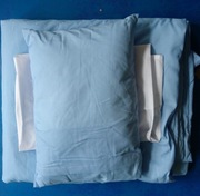 OKAZJA!!! Pościel przedszkolna pełna niebieska + gratis. PACZKOMAT GRATIS!