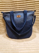 Duża torba na ramię handmade rękodzieło 