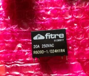 R609D-1/024H1R4 20A 250VAC przekaźnik MOCY FITRE