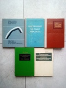 Książki matematyka po rosyjsku 5 szt. zestaw