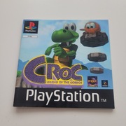 Croc Legend of the Gobbos PlayStation PS1 PSX okładka, książeczka 