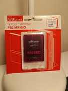 Adapter MX4SIO PlayStation 2, PS2, microSD, nowy, kolor - Clear Red