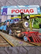 Książka dla najmłodszych -Pociąg