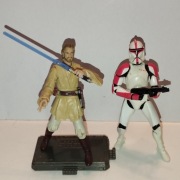 Star Wars-Geonosis Arena- Obi Wan Kenobi & Clone Captain