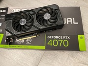 Asus GeForce RTX 4070 12 GB GDDR6X Dual OC Ideał + GW 