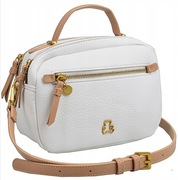 LuluCastagnette Torebka listonoszka damska na pasku KUFEREK do ręki 