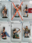 Figurka kolekcjonerska z białego metalu w skali 1/32 54 mm 