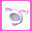 Spring bunny hood adopt me pet wear roblox