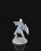 Elf Wojownik 2 - Figurka - 32mm 14K zgodna z DnD RPG