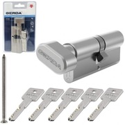 Zamek Gerda G30/45 Nikiel 5 kluczy