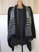 Sweter z asymetrycznymi bokami - stan idealny.