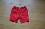 Next spodenki 4-5 lat 100% len czerwone