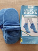Skarpety chłodzące do chemioterapii z 4 wkładami żelowymi