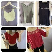 Ubrania rozmiary XS, S, M