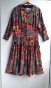 tunika vintage retro unikat spódnica boho folk etno hippie