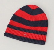 Tommy Hilfiger__Logowana czapka w paski roz.S/M    9m+