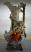 SITZENDORF - XX W - PORCELANOWA KARAFKA Z SYRENKĄ