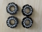 IR 12 LED 12V - płytka podczerwieni kamer monotoringu