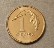 1 gr 2013 r. MW. DESTRUKT.. CIENIE DATY i LITER, GRUBE SZPONY, ZNAK MENNICY
