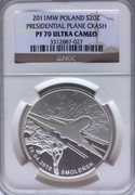 20 ZŁ SMOLEŃSK 2011 NGC PF70 ! MAX IDEAŁ
