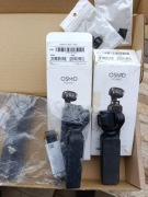DJI osmo pocket 1 na części 2 sztuki