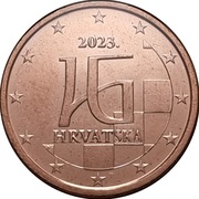2 Euro - cent CHORWACJA 2023 z rolki