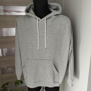 Bluza męska H&M Basic szara z kapturem L – bardzo dobry stan