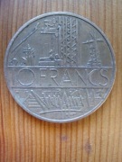 10Franków.Republika Francuska.1984.