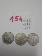 Moneta Francja 1 frank, 1960-2001