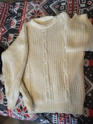 Sweter damski ecri rozmiar 48