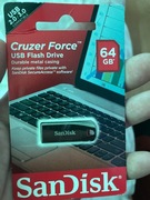 SanDisk cruder force USB 64 gb