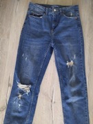 SPODNIE jeansy SINSAY dziewczęce damskie młodzieżowe r. 36