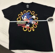 Koszulka Sonic the Hedgehog niebieski jeż czarna Rule Out