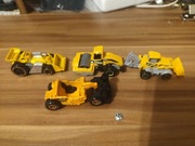 Zestaw resoraków maszyny budowlane hot wheels matchbox 