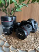 Canon EOS 5D Mark IV + 3 obiektywy (przebieg 8800)