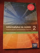 Informatyka na czasie 2 podręcznik do liceum,technikum -nowa era