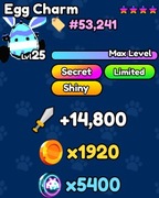 Shiny Egg Charm | Pet Catchers