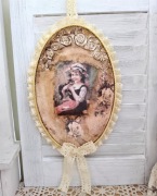 Zawieszki dekory 2szt vintage 