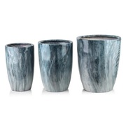 Osłonka 47 x 38 cm ceramika niebieski