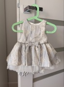 Sukienka spodenki komplet elegancki 80 chrzciny Couture Princess