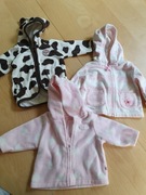 Bluzy 3 szt 0-2mies 56-62cm