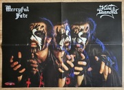 King Diamond - Duży plakat XL z 2022 r. - Format A2 (ok. 55 x 40 cm) - NOWY