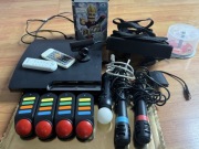 PlayStation 3 Slim + Move + Buzz + Gry | DUŻY ZESTAW | Gotowy do grania