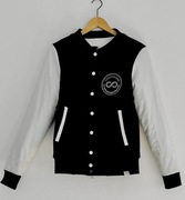 Kurtka damska czarno-biała od Colorshake