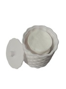 Pojemnik na waciki – elegancki organizer do łazienki lub toaletki