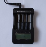 Ładowarka LiitoKala Lii-500 z zasilaczem + Adapter USB-C + Lii-100