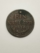 Sprzedam monetę Austria 1 krajcar 1816r. A - Franciszek II
