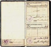 RRR !!! BYTOM Rozbark - (O.S.) - BEUTHEN Roßberg - 1892 - ORYGINAL !!!