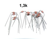 REZYSTOR 1,3k  0,125W 50szt 