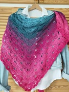 Damska chusta ręcznie robiona bawełniana SUPER PREZENT NA KAŻDĄ OKAZJĘ